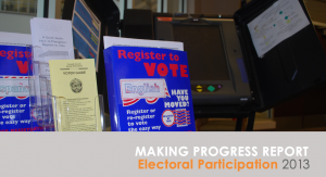 Making Progress Report: Electoral Participation